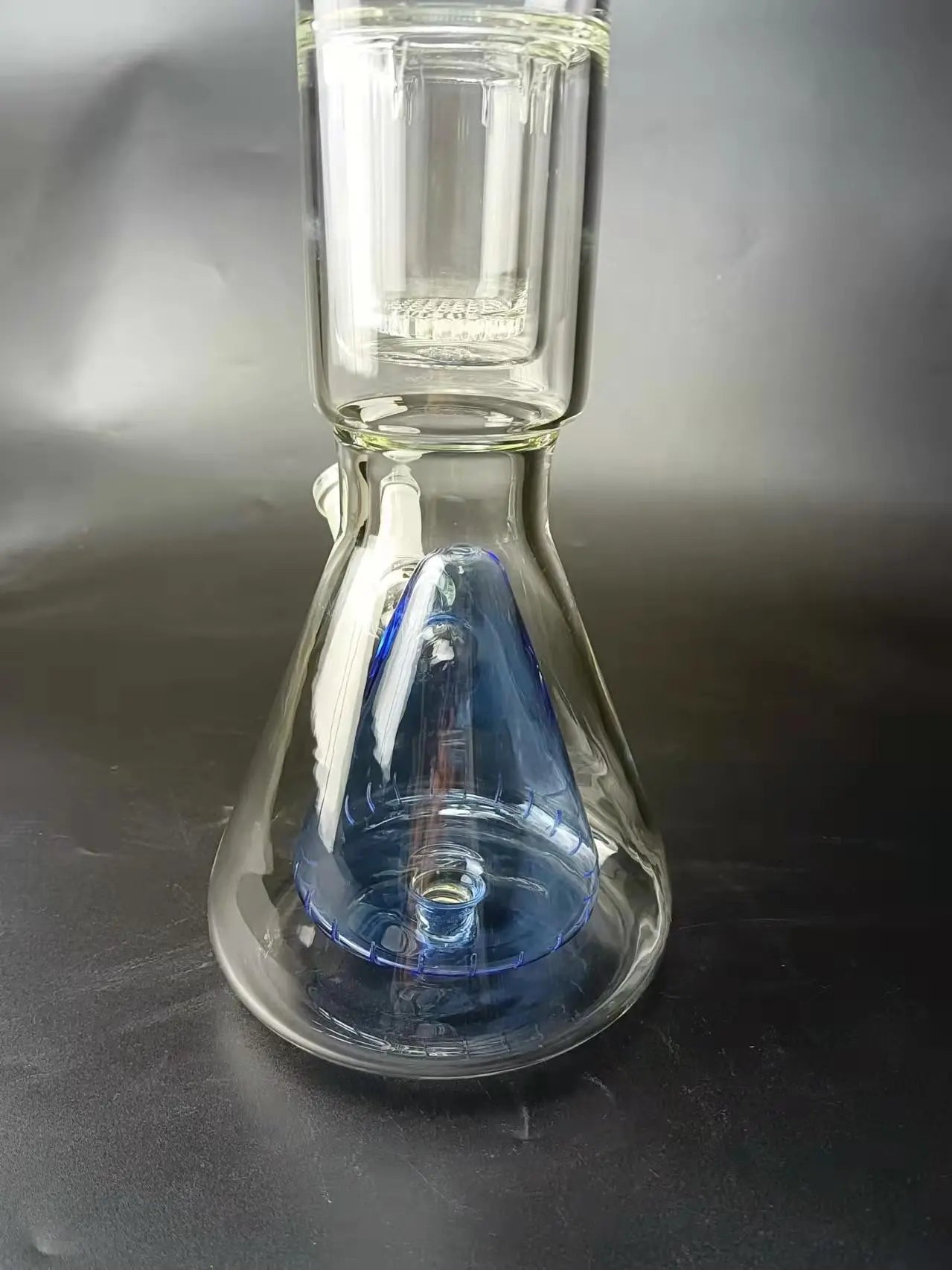 21" Quad Perc Glass Beaker Bong