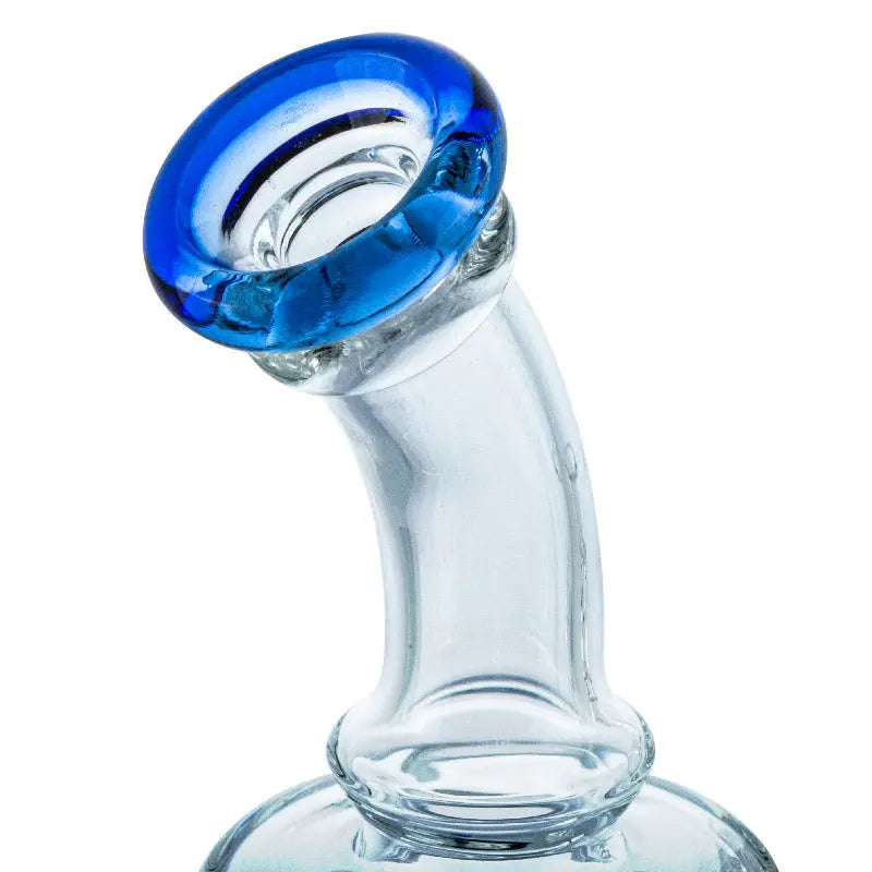 7" Mini Glass Dab Rig w/ Marble