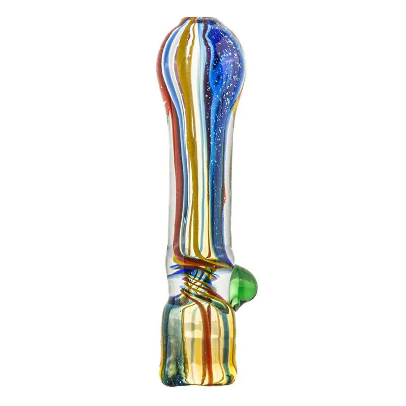 Awesome Multiple Design Glass Pipe ( Random Color )