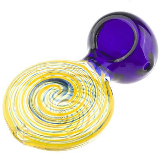 Swirl Patent Pendant Glass Spoon Pipe